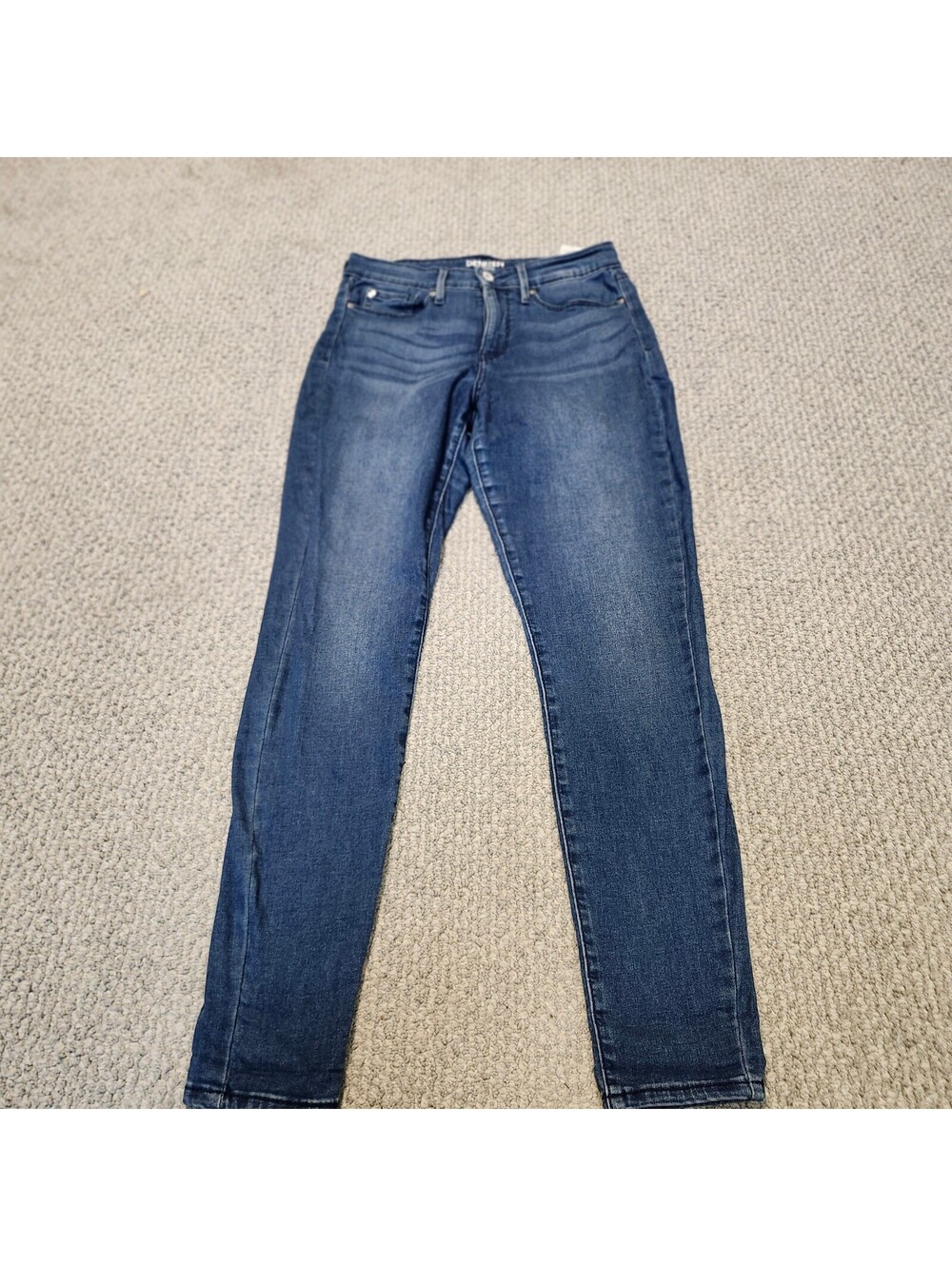 Denizen from Levi's High-Rise Super Skinny Jeans in Dark Blue Size 6